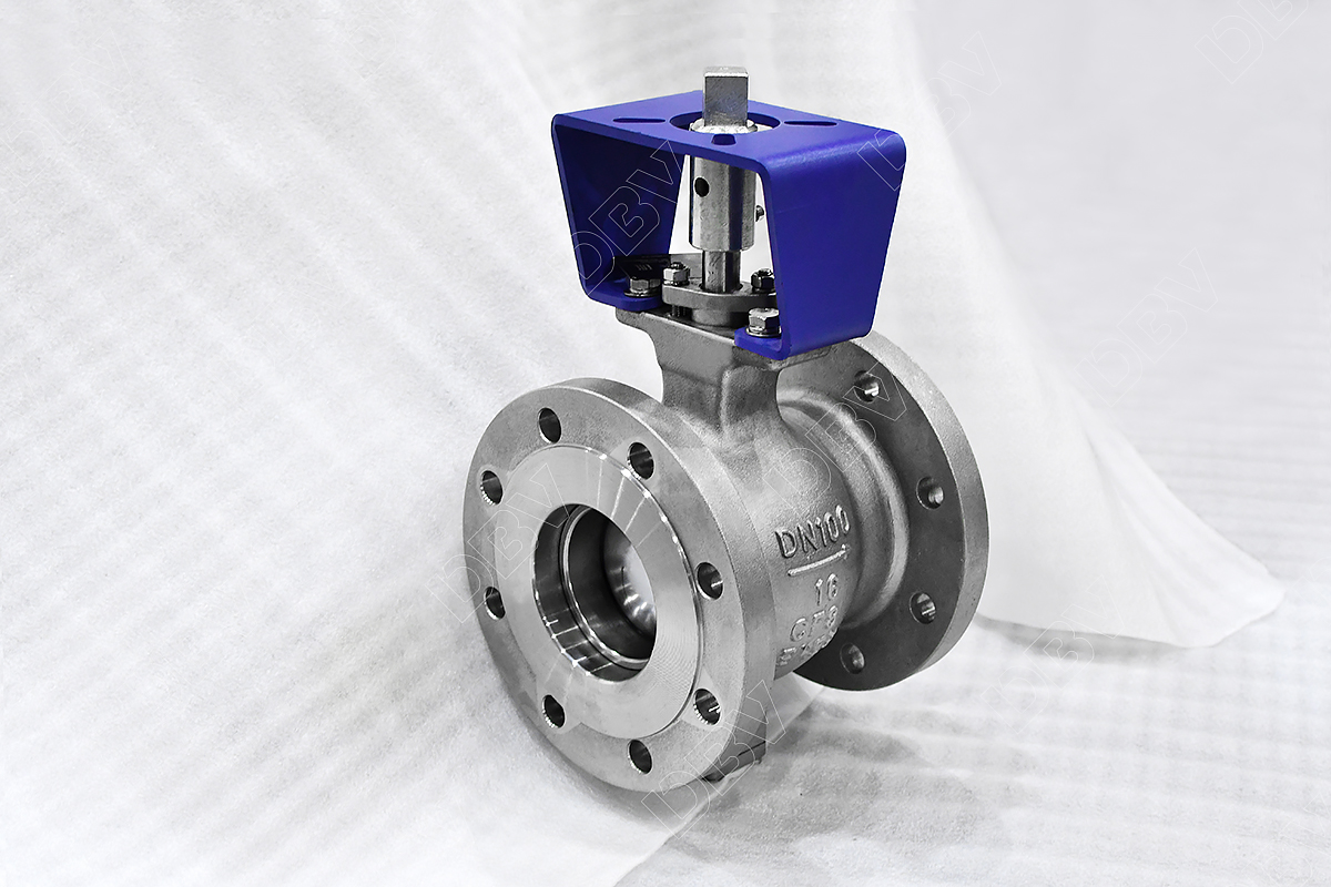 One Piece Body Trunnion Ball Valve Function